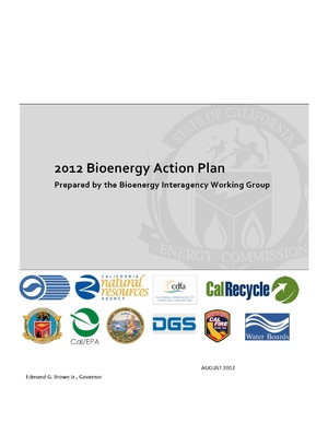 California 2012 Bioenergy Action Plan