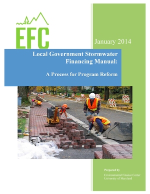 Local Government Stormwater Financing Manual: A process for program reform
