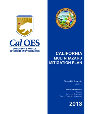 California 2013 State Multi-Hazard Mitigation Plan