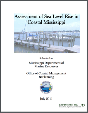 Assessment of Sea Level Rise in Coastal Mississippi