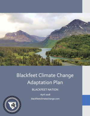 Blackfeet Climate Change Adaptation Plan