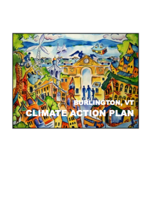 Burlington, Vermont Climate Action Plan