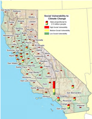 Social Vulnerability to Climate Change in California