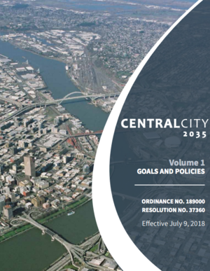 Portland, Oregon Central City 2035 Plan
