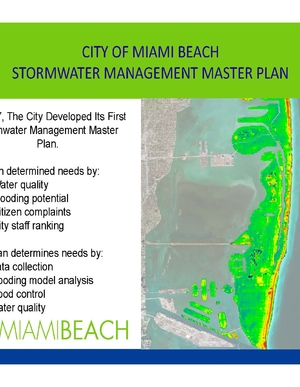 Miami Beach, Florida Stormwater Management Master Plan