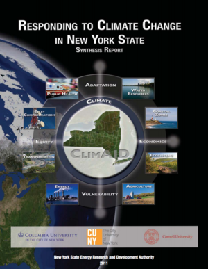 Responding to Climate Change in New York State: ClimAID Integrated Assessment for Effective Climate Change Adaptation - Synthesis Report