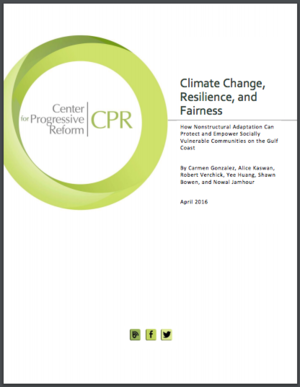 Climate Change, Resilience and Fairness - How Nonstructural Adaptation Can Protect and Empower Socially Vulnerable Communities on the Gulf Coast