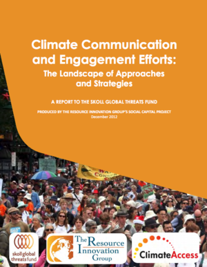 Climate Communication and Engagement Efforts: The Landscape of Approaches and Strategies