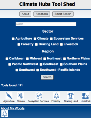 Climate Hubs Tool Shed