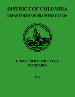 Washington D.C. DDOT Green Infrastructure Standards