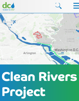 DC Water Green Infrastructure, Clean Rivers Project (District of Columbia/Washington D.C., Virginia, Maryland)
