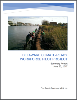 Delaware Climate-Ready Workforce Pilot Project