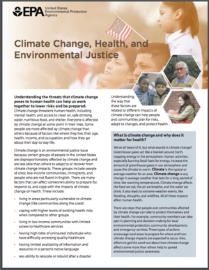 EPA Climate and Health Assessment Kits