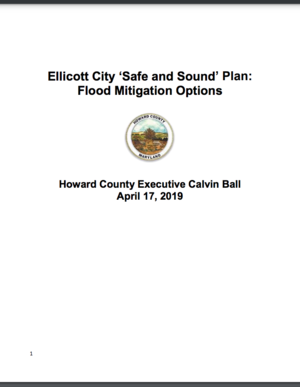 Ellicott City, Maryland Safe and Sound Plan