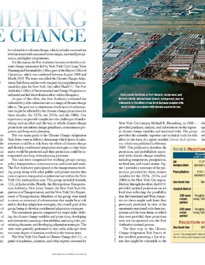 PANYNJ Assessment of the Vulnerability to the Impacts of Climate Change