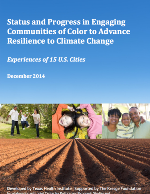 Status and Progress in Engaging Communities of Color to Advance Resilience to Climate Change: Experience of 15 U.S. Cities