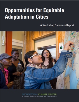 Opportunities for Equitable Adaptation in Cities: A Workshop Summary Report