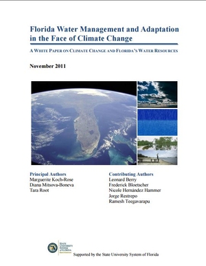 Florida Water Management and Adaptation in the Face of Climate Change