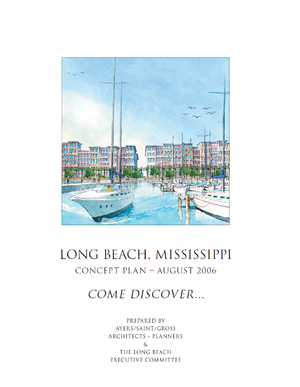 Long Beach, Mississippi Concept Plan – Oak Park