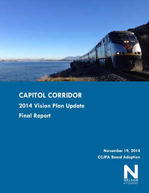 Capitol Corridor (CA) Sea-Level Rise Vulnerability Assessment and 2014 Vision Plan Update