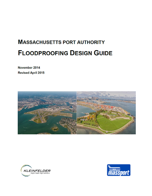 Massachusetts Port Authority Resiliency Program and Floodproofing Design Guide