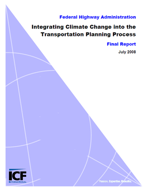 FHWA - Integrating Climate Change into the Transportation Planning Process