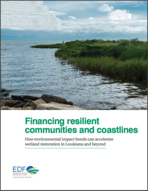Financing resilient communities and coastlines: How environmental impact bonds can accelerate wetland restoration in Louisiana and beyond