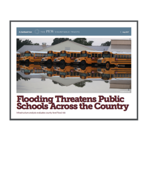 Flooding Threatens Public Schools Across the Country: Infrastructure analysis evaluates county-level flood risk