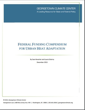 Federal Funding Compendium for Urban Heat Adaptation