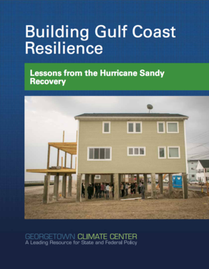 Building Gulf Coast Resilience - Lessons from the Hurricane Sandy Recovery