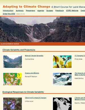 Adapting to Climate Change: A Short Course for Land Managers