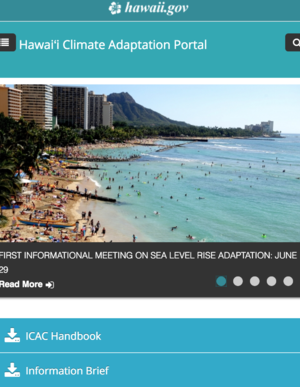Hawaii Climate Adaptation Portal