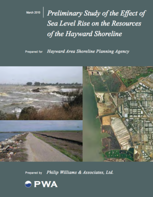Preliminary Study of the Effect of Sea Level Rise on the Resources of the Hayward Shore - California
