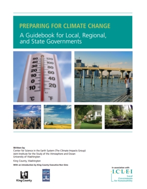 Preparing for Climate Change: A Guidebook for Local, Regional, and State Governments