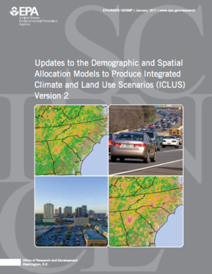 Updates to the Demographic and Spatial Allocation Models to Produce Integrated Climate and Land Use Scenarios (ICLUS Version 2)