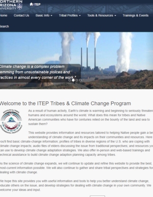 ITEP Tribes and Climate Change Program
