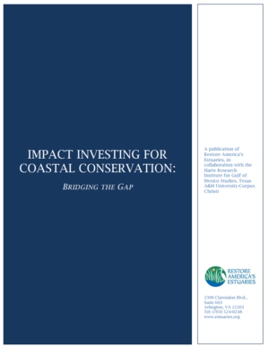 Impact Investing for Coastal Conservation: Bridging the Gap
