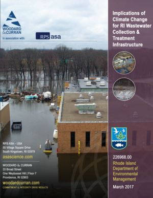 Implications of Climate Change for Rhode Island Wastewater Collection and Treatment Infrastructure