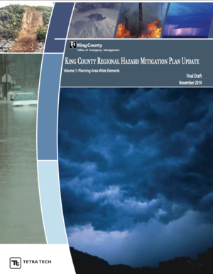King County, Washington Regional Hazard Mitigation Plan Update