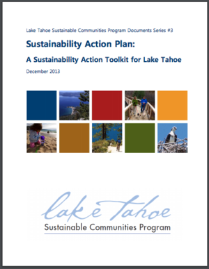 Sustainability Action Plan: A Sustainability Action Toolkit for Lake Tahoe