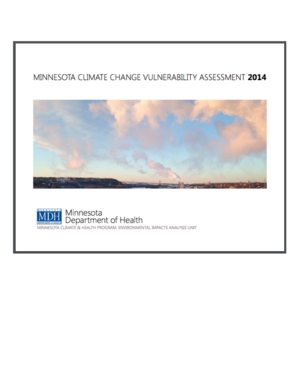 Minnesota Climate Change Vulnerability Assessment