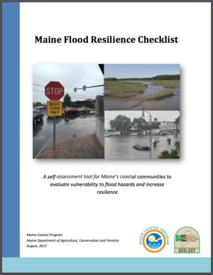 Maine Flood Resilience Checklist
