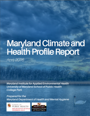 Maryland Climate and Health Profile