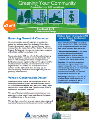 Greening Your Community through Cost-Effective LID