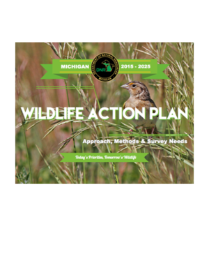 Michigan State Wildlife Action Plan (2015-2025)