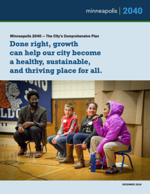 Minneapolis 2040 - Minneapolis, Minnesota Comprehensive Plan