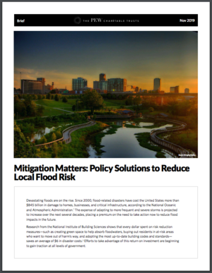 Mitigation Matters: Policy Solutions to Reduce Local Flood Risk