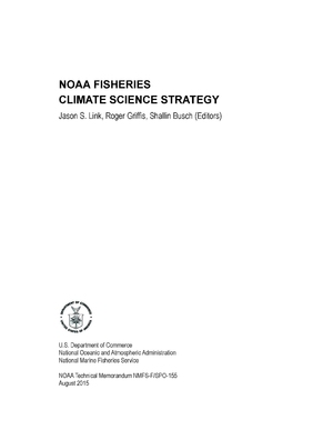 NOAA Fisheries Climate Science Strategy