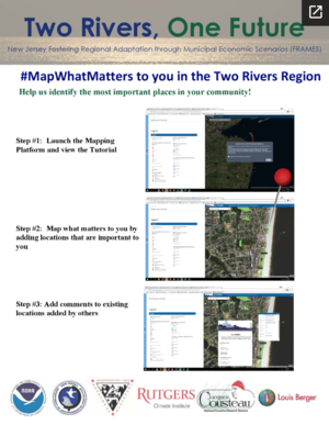 New Jersey Fostering Regional Adaptation through Municipal Economic Scenarios (NJ FRAMES)