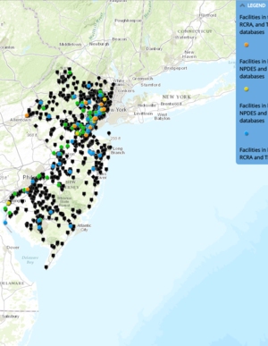 Using Geographic Tools to identify industrial and commercial facilities for which pollution prevention efforts may reduce exposure to hazards associated with climate-related flooding